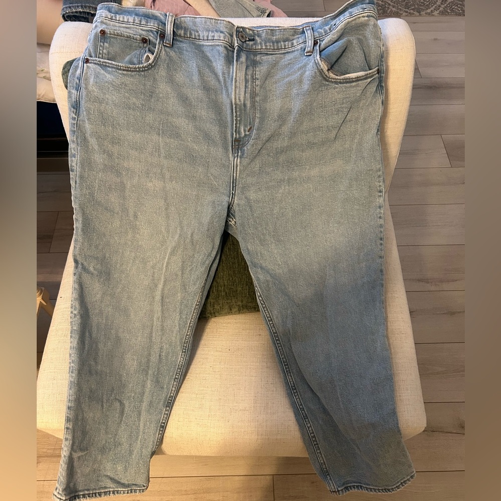 Abercrombie Ankle Straight Leg Jeans (curve love).